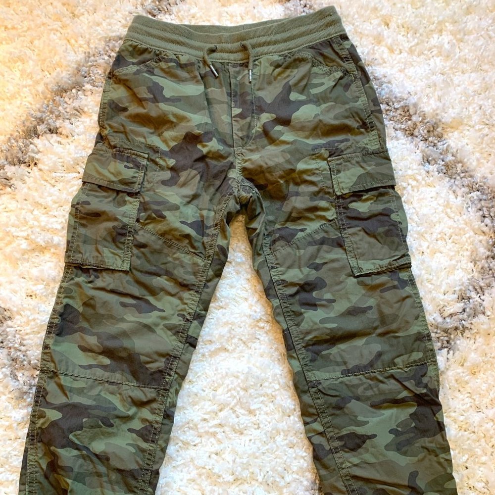(Sold) GAP Kids Boys Cargo Lined Pull-On Pants.